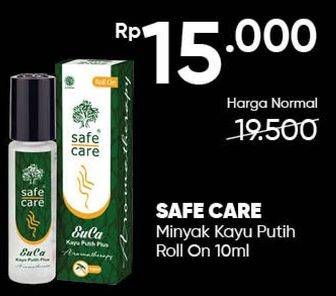Promo Harga SAFE CARE Euca Kayu Putih Plus Aromatherapy 10 ml - Guardian
