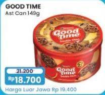 Promo Harga GOOD TIME Chocochips Assorted Cookies Tin 149 gr - Alfamart