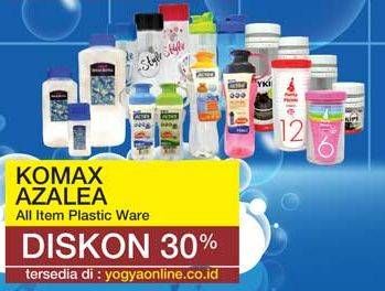 Promo Harga KOMAX / AZALEA All Item Plastic Ware  - Yogya