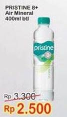 Promo Harga PRISTINE 8 Air Mineral 400 ml - Indomaret
