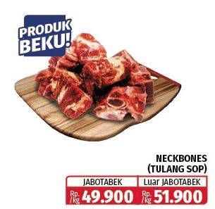 Promo Harga Neck Bones  - Lotte Grosir