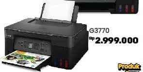 Promo Harga Canon Pixma G3770 - Printer Ink Tank  - COURTS