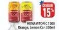 Promo Harga HEMAVITON C1000 Orange, Lemon 330 ml - Hypermart