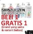 Promo Harga SHINZUI/ZEN Body Wash Pump 500ml  - Yogya