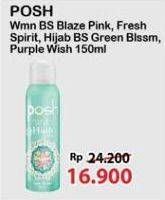Promo Harga Posh Perfumed Body Spray  - Alfamart