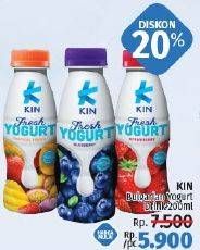Promo Harga KIN Bulgarian Yogurt 200 ml - LotteMart