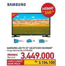 Promo Harga SAMSUNG UA32T4500 | Smart TV 32"  - Carrefour