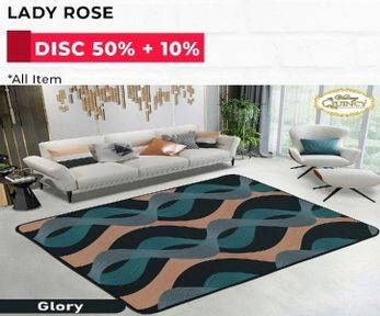 Promo Harga Internal Lady Rose Karpet Glory All Variants  - Carrefour