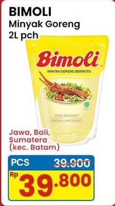 Promo Harga Bimoli Minyak Goreng 2000 ml - Indomaret