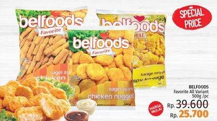 Promo Harga BELFOODS Nugget All Variants 500 gr - LotteMart