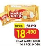 Promo Harga ROMA Marie Gold per 10 pcs 240 gr - Superindo
