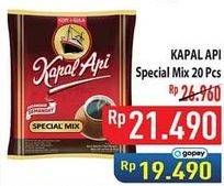 Promo Harga Kapal Api Kopi Bubuk Special Mix per 20 sachet 25 gr - Hypermart