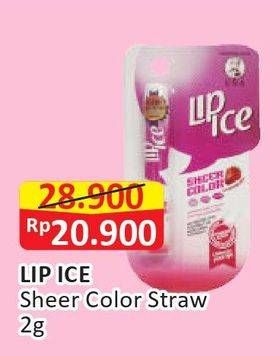 Promo Harga LIP ICE Sheer Color Strawberry 2 gr - Alfamart