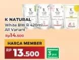 Promo Harga K Natural White Body Wash All Variants 400 ml - Yogya