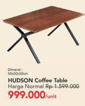 Promo Harga Hudson Coffee Table  - Carrefour
