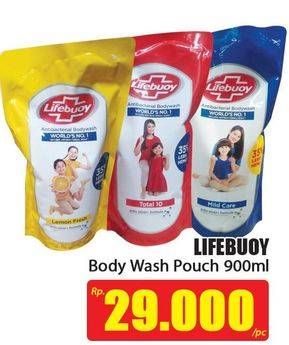 Promo Harga LIFEBUOY Body Wash 900 ml - Hari Hari