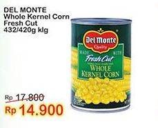 Promo Harga DEL MONTE Whole Kernel Corn 420 gr - Indomaret