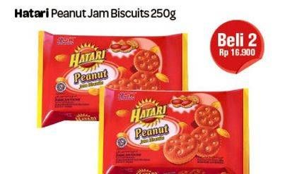 Promo Harga ASIA HATARI Jam Biscuits Peanut per 2 bungkus 250 gr - Carrefour