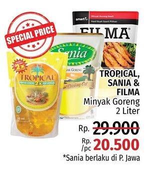 Promo Harga Tropical, Sania, Filma Minyak Goreng  - LotteMart