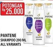 Promo Harga Pantene Shampoo All Variants 290 ml - Hypermart