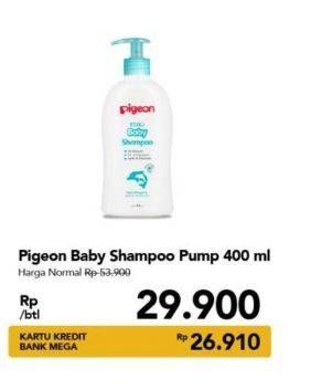 Promo Harga PIGEON Baby Shampoo 400 ml - Carrefour