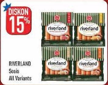 Promo Harga Riverland Sausage All Variants  - Hypermart