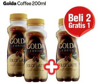 Promo Harga Golda Coffee Drink 200 ml - Carrefour