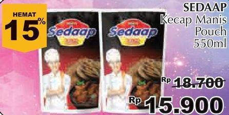 Promo Harga SEDAAP Kecap Manis 550 ml - Giant