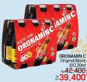 Promo Harga Oronamin C Drink per 6 botol 120 ml - LotteMart