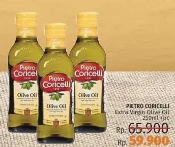 Promo Harga PIETRO Coricelli Olive Oil Extra Virgin 250 ml - LotteMart