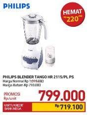 Promo Harga PHILIPS HR 2115 PL PS  - Carrefour
