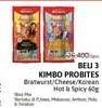 Promo Harga Kimbo Probites Korean Hot Spicy, New York Melting Cheese, Original German Bratwurst 1 pcs - Alfamidi