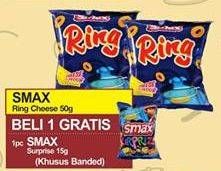 Promo Harga SMAX Snack Ring Cheese 50 gr - Yogya