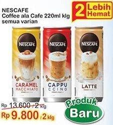 Promo Harga Nescafe Ready to Drink All Variants 220 ml - Indomaret
