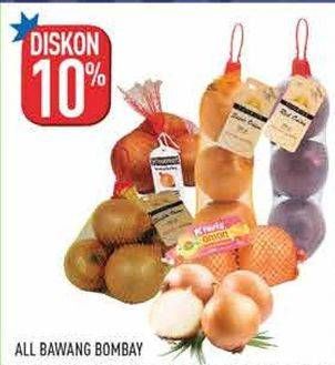 Promo Harga Bawang Bombay All Variants per 100 gr - Hypermart