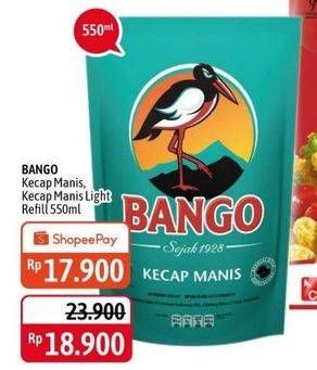 Promo Harga BANGO Kecap Manis 550 ml - Alfamidi