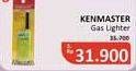 Promo Harga KENMASTER Gas Lighter 1 pcs - Alfamidi