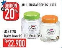 Promo Harga LION STAR Toples Luxor  - Hypermart