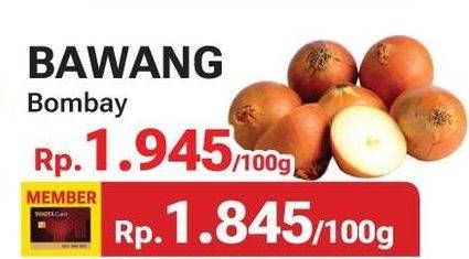 Promo Harga Bawang Bombay per 100 gr - Yogya