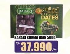 Promo Harga BARARI Kurma Premium Bam Iran 500 gr - Hari Hari