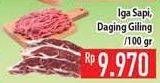 Promo Harga Iga Sapi, Daging Giling Sapi  - Hypermart