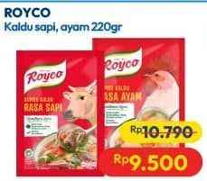 Promo Harga Royco Penyedap Rasa Ayam, Sapi 220 gr - Hypermart