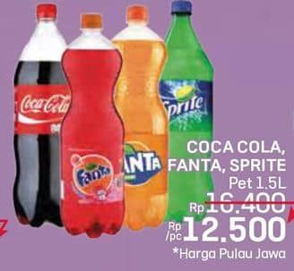 Promo Harga Coca Cola/Fanta/Sprite Minuman Soda  - LotteMart