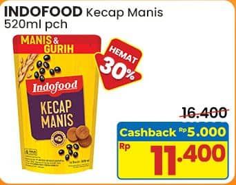 Promo Harga Indofood Kecap Manis 520 ml - Indomaret