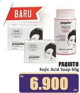Promo Harga Paquito Kojic Acid Soap 60 gr - Hari Hari