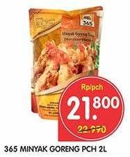 Promo Harga 365 Minyak Goreng 2 ltr - Superindo