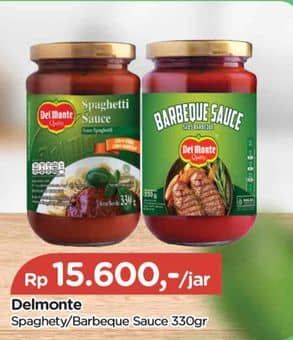 Promo Harga Del Monte Cooking Sauce Spaghetti, Barbeque 330 gr - TIP TOP