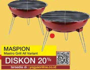 Promo Harga MASPION Mastro Grill All Variants  - Yogya