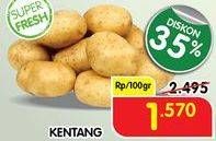 Promo Harga Kentang per 100 gr - Superindo