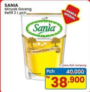 Promo Harga Sania Minyak Goreng 2000 ml - Indomaret